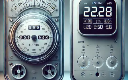 Electricity Meters, A Comparison of Digital and Analog Meters
