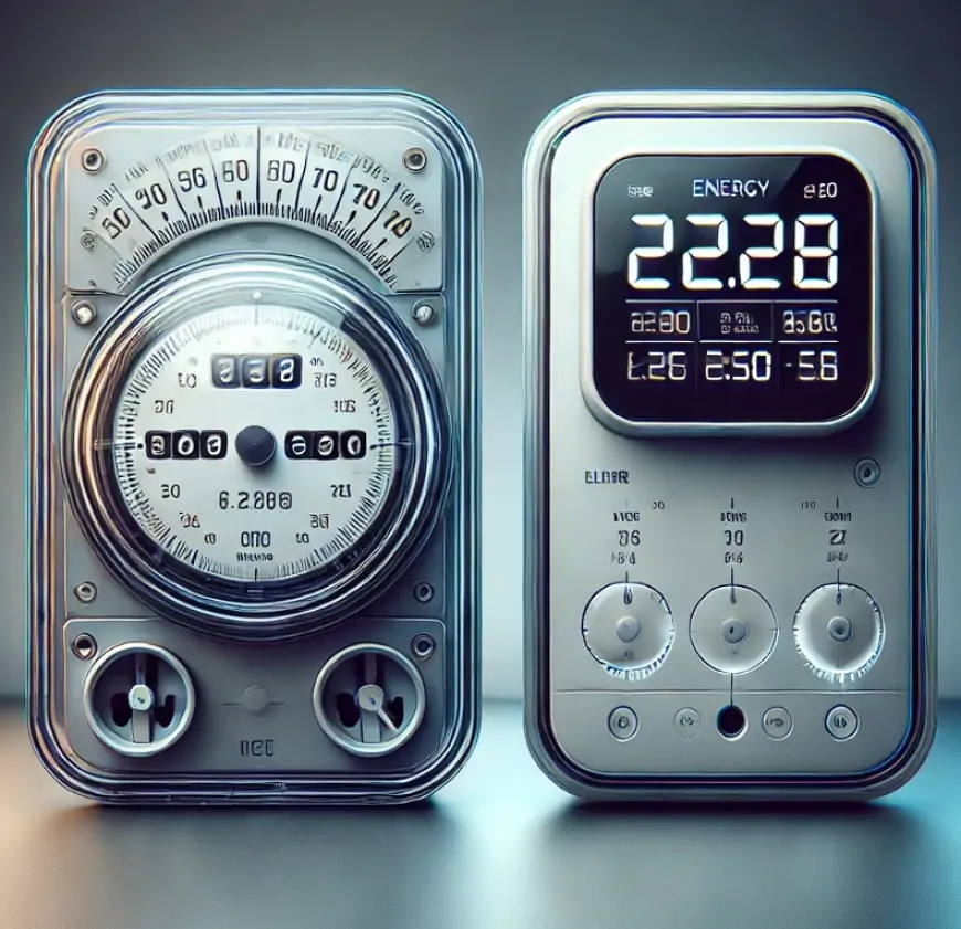 Electricity Meters, A Comparison of Digital and Analog Meters