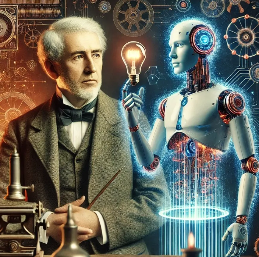 The Role of Electric Technology Today An Interview Between Artificial Intelligence and Thomas Edison