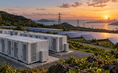 Dört Saatlik Batarya Güneş Enerjisini Akşama Taşıyor